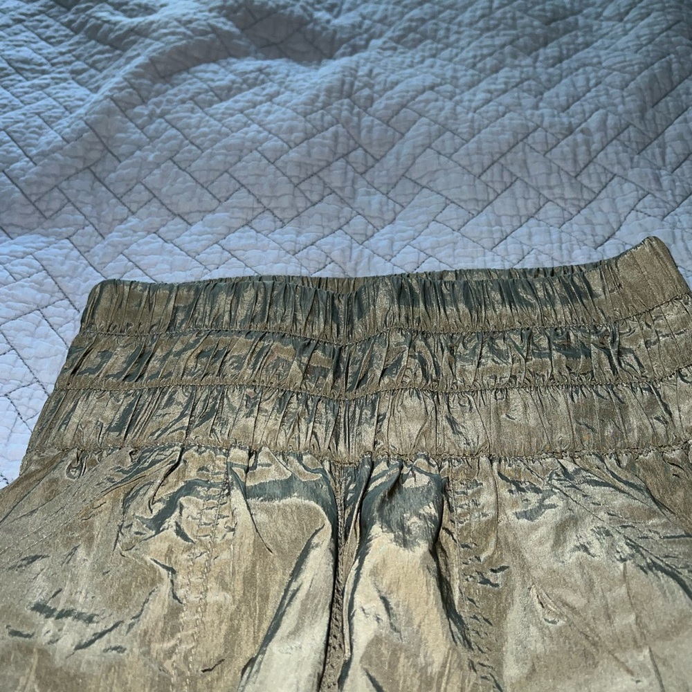 Free People Movement The Way Home Army Green Jogger Pants Sz M - Picture 4 of 8
